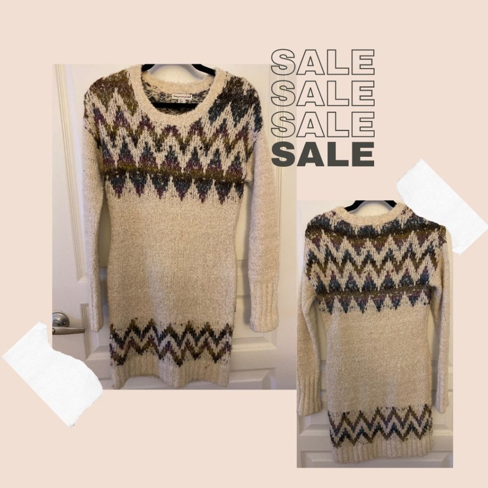 Creme sweater dress (very warm)